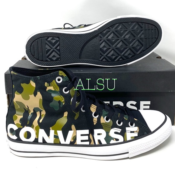 Converse Ctas High Top Canvas Desert Khaki Men’s - Picture 2 of 11